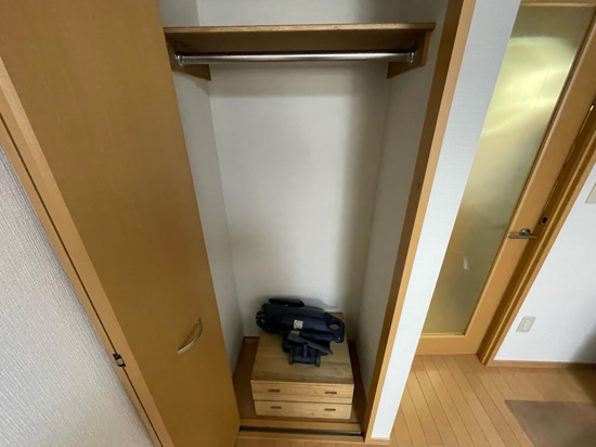 収納　モデルルーム写真