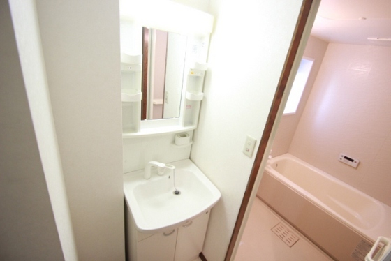 洗面設備　※他号室の写真になります