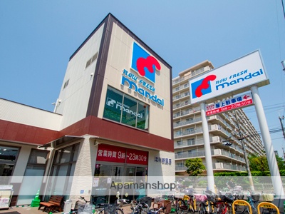 スーパー　（株）万代／淀川新高店（スーパー）まで749m