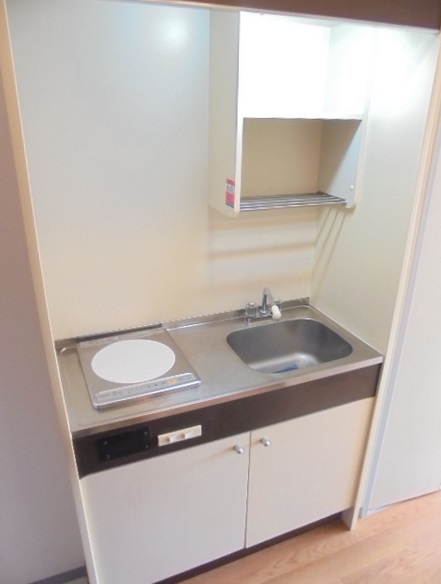 キッチン　火を使わないIHコンロ