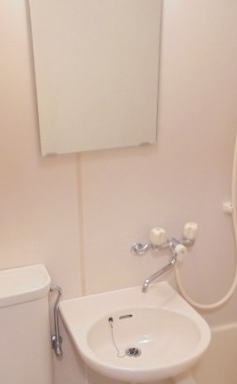 洗面設備　洗面台あります