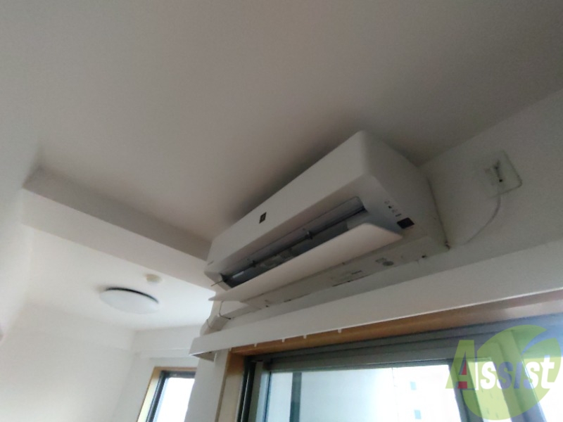 その他設備　リビングのエアコンで暑い日も寒い日も快適に過ごせます