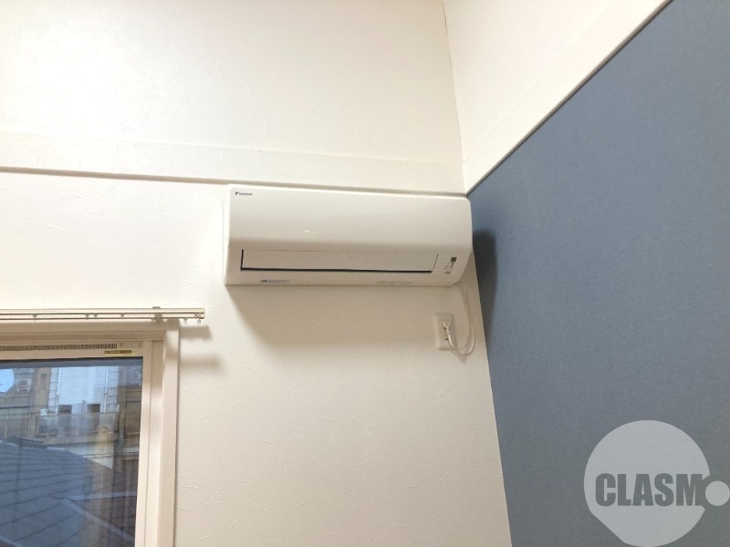 その他設備　エアコンは欠かせません♪