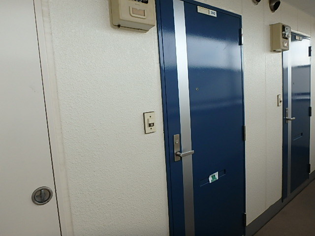 玄関　玄関前など共用部はお掃除が行き届いていてきれいです！