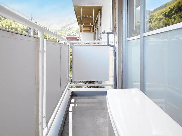 バルコニー　ビレッジハウスの同一物件・同一タイプの間取りの写真です