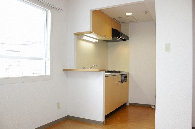 キッチン　コンロ購入不要のシステムキッチン♪