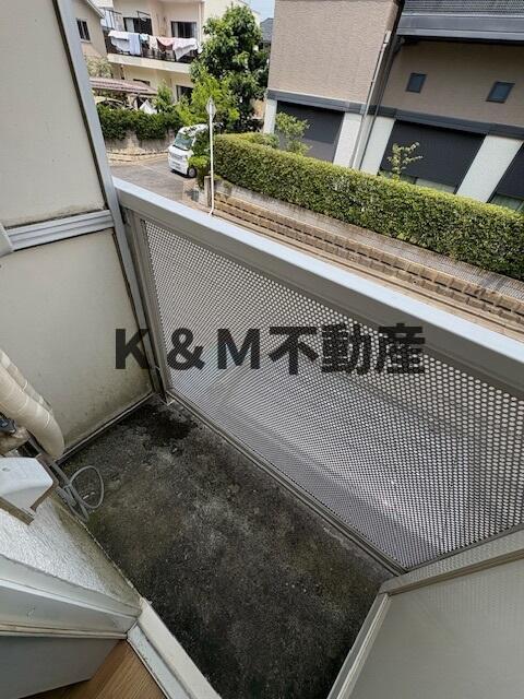 バルコニー　広々としたバルコニーです
