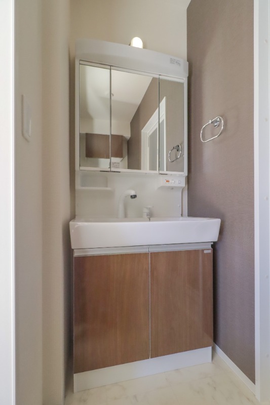 洗面設備　図面と現状に相違がある場合には現状を優先