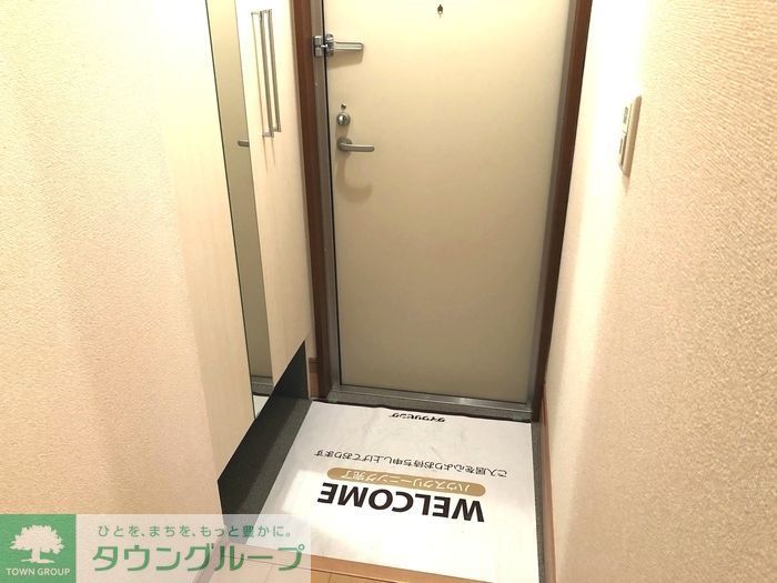玄関　お問合せはタウンハウジングまで！※現地待合わせ相談可能