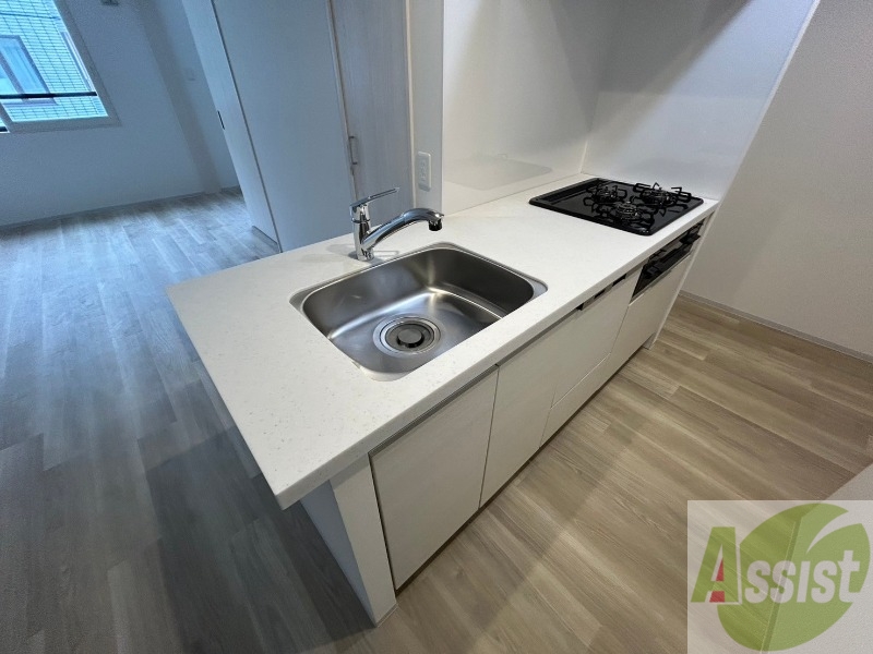 キッチン　システムキッチンなので、すぐお料理に使えます！