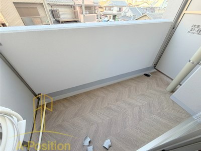 バルコニー　エスリードレジデンス ザ・グラン大阪福島クラス