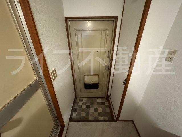 玄関　明るい玄関です