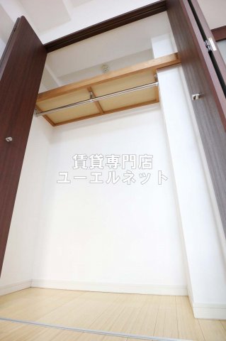 収納　クローゼット付きでお部屋もスッキリ♪