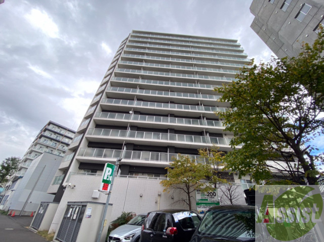 建物外観　札幌市中央区南６条東「エッジウォーターテラス」