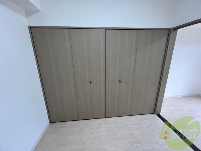 収納　大きなクローゼット付きなのでたくさん収納出来ます。