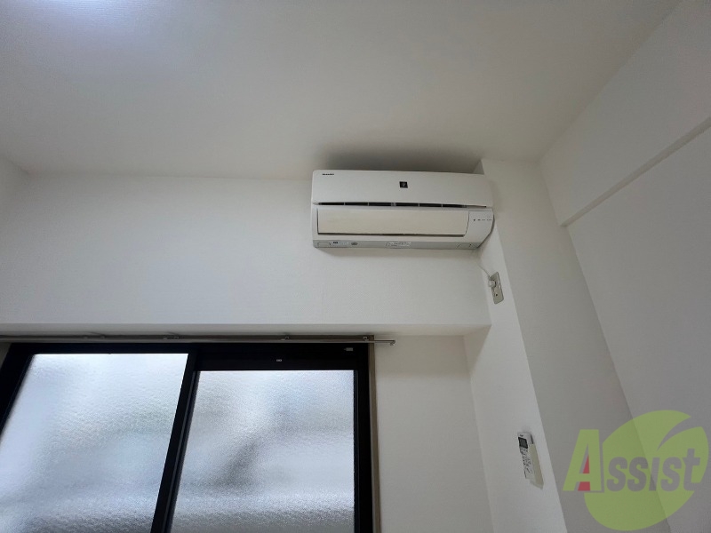 その他設備　エアコン付きで暑い夏も寒い冬も快適に過ごせます