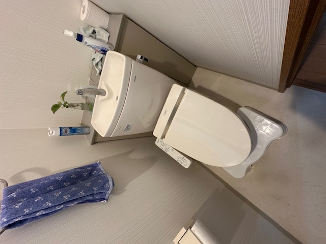トイレ　居住中