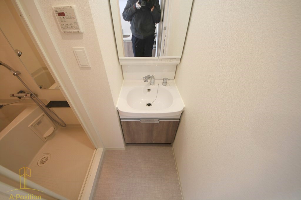 洗面設備　プレサンス大国町ラヴェニール