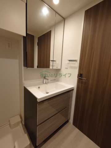 洗面設備　パークアクシス神楽坂・早稲田通り※別部屋参考写真です。