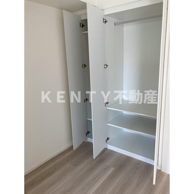 収納　十分な収納スペースがあります