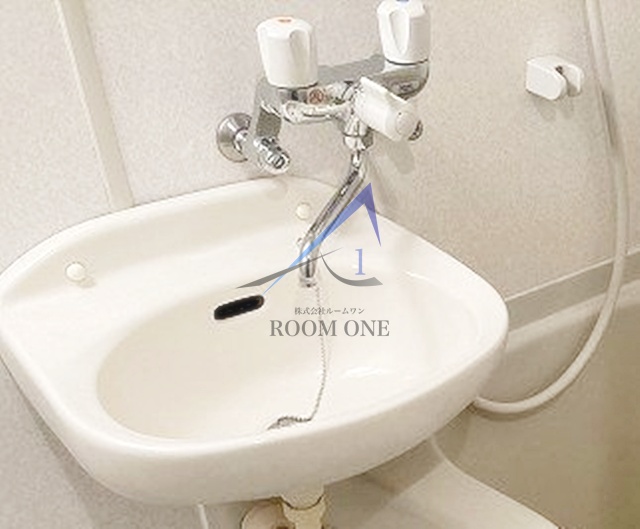 洗面設備　洗面台です。