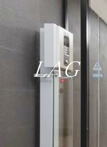 セキュリティ　モニター付きインターフォンです。