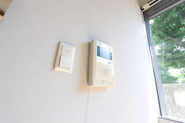 セキュリティ　来訪者様も安心です