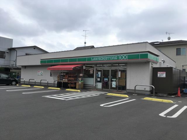 コンビニ　ローソン100相模原上溝店（コンビニ）まで244m