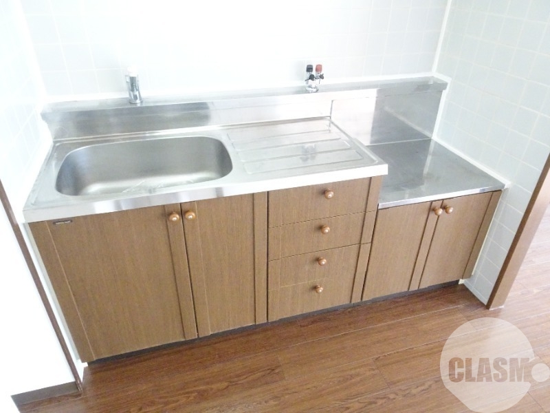 キッチン　ガスコンロ設置可♪