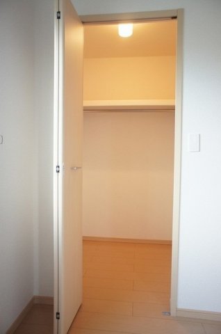 収納　大きなスペースがあり、収納には困りません