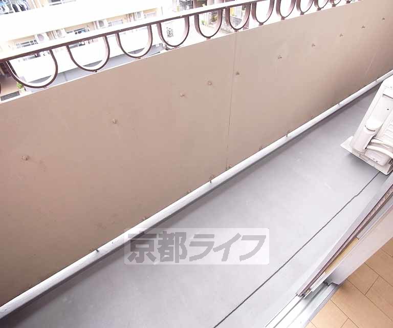 眺望　キッチン側のバルコニー