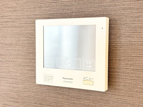 セキュリティ　カメラ付きインターホン