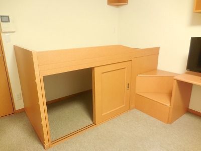 その他部屋・スペース　収納付きベッドタイプ