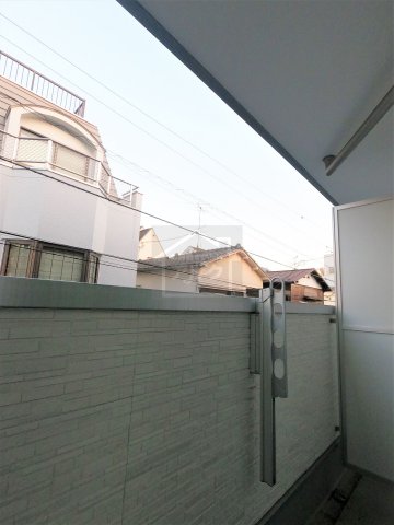 バルコニー　落ち着いた時間を過ごせるバルコニーです