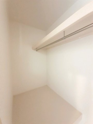 収納　大きなスペースがあり、収納には困りません