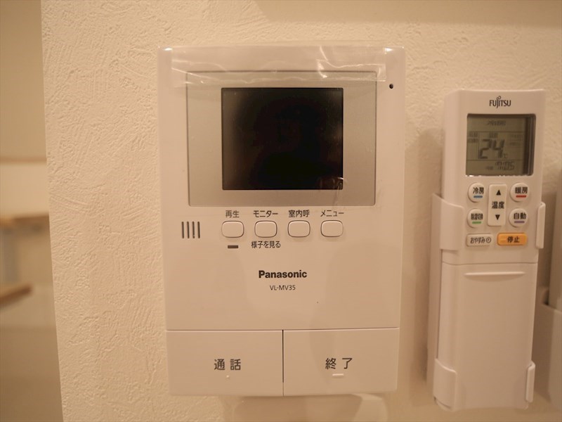 セキュリティ　ＴＶモニター付インターホン