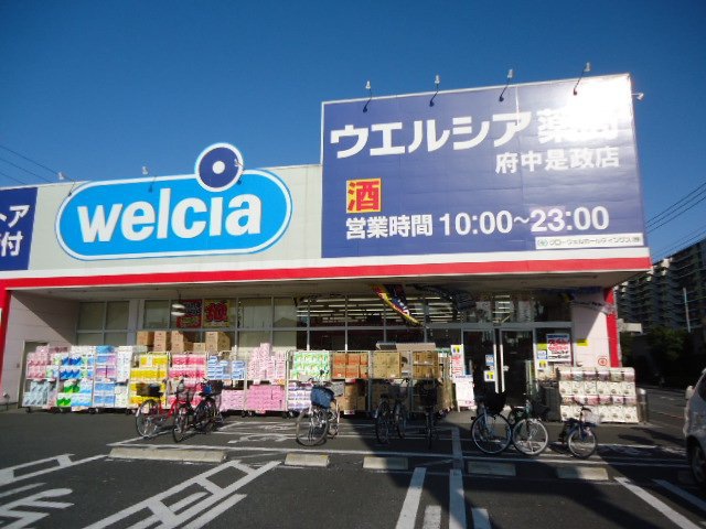 ドラックストア　ウエルシア府中是政店（ドラッグストア）まで224m
