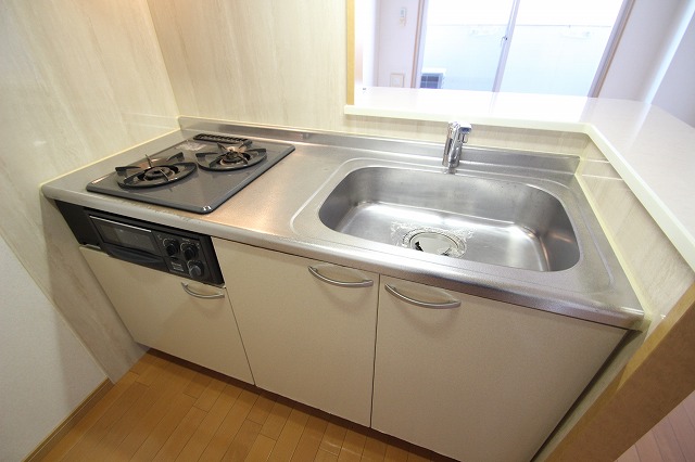 キッチン　同物件別号室のものです。