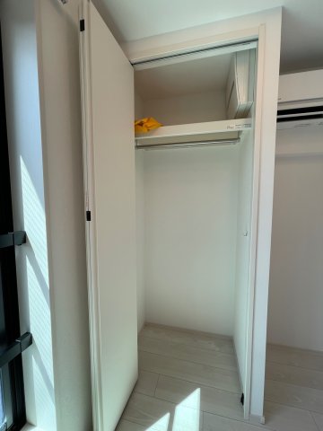 収納　たっぷりとした収納スペースです