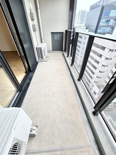 バルコニー　写真は同タイプ住居です。