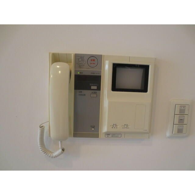 セキュリティ　モニター付きインターホン★