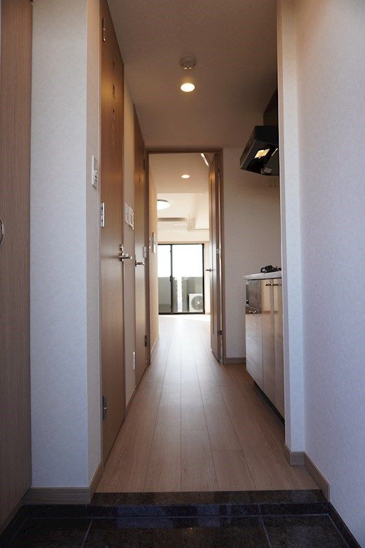 玄関　玄関から。