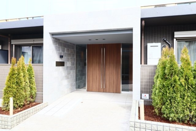 エントランス　毎日通るエントランスはこのようになっています