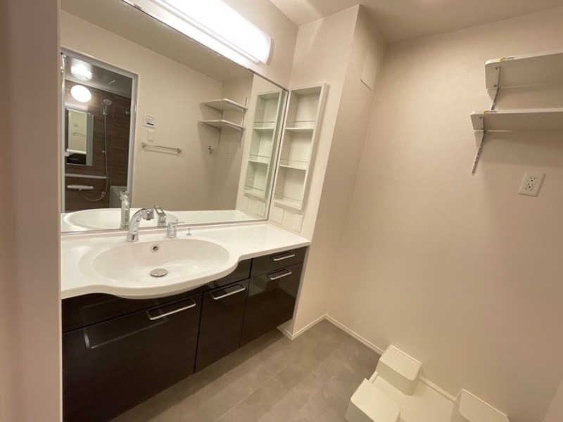 洗面設備　図面と現状に相違がある場合には現状を優先