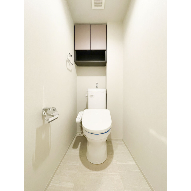 トイレ　ゆったりとした空間のトイレです