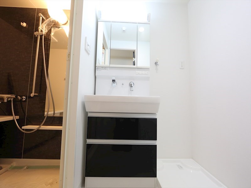 洗面設備　独立洗面台（シャンプードレッサー付）