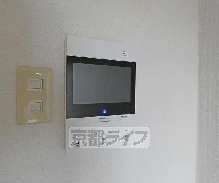 セキュリティ　来客も安心です。