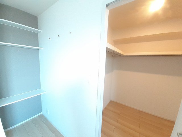 収納　十分な収納スペースがあります