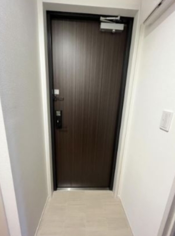 玄関　明るい玄関です