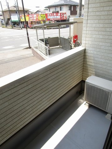 バルコニー　バルコニーがあります